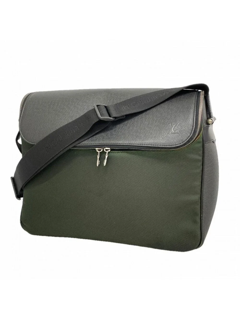 Louis Vuitton Shoulder Bag Taiga Ardoise